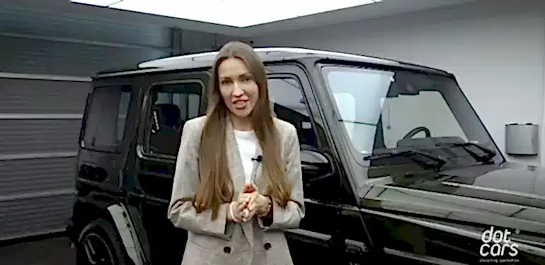 Mercedes Gelendwagen в редком и трендовом цвете