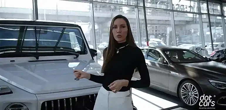 Gelendwagen - замена цвета. Двойная оклейка
